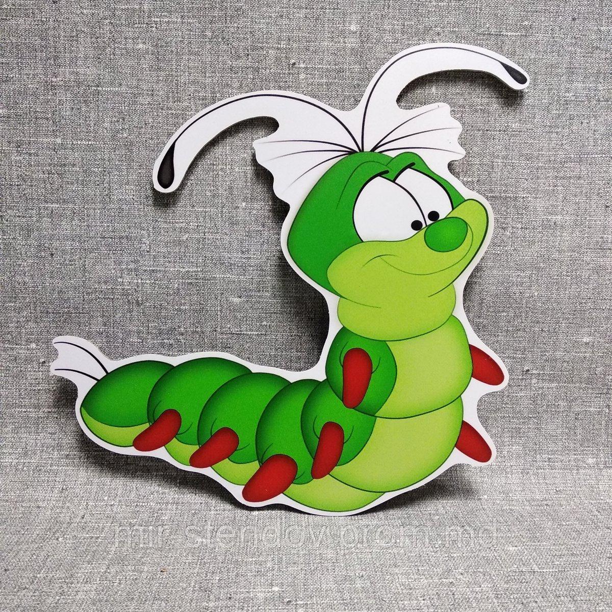 Гусеница. Настенная декорация для детского сада., фото 1