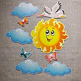 Аист. Настенная декорация для детского сада., фото 3