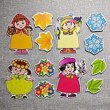 Времена года. Настенная декорация для детского сада.