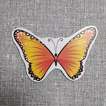 Бабочка оранжевая. Настенная декорация для детского сада.