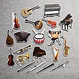 Набор развивающих магнитов "Музыкальные инструменты", фото 4