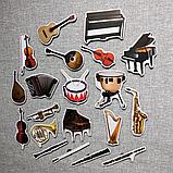 Набор развивающих магнитов "Музыкальные инструменты", фото 5