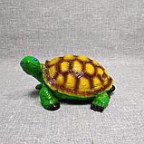 Садовая гипсовая фигурка Среднеазиатская черепаха, фото 2