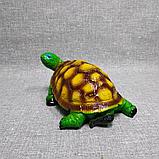 Садовая гипсовая фигурка Среднеазиатская черепаха, фото 6