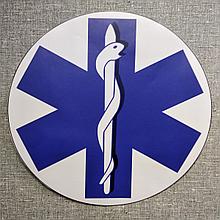 Наклейка на автомобиль скорой медицинской помощи "Эмблема"