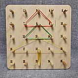 Деревянный игровой набор "Геоборд", фото 3