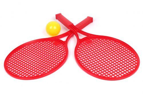 Детский набор для игры в теннис ТехноК (красный) - фото 1 - id-p10297846
