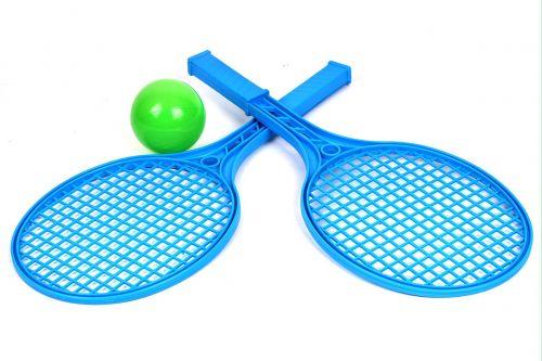 Детский набор для игры в теннис ТехноК (синий) - фото 1 - id-p10297903