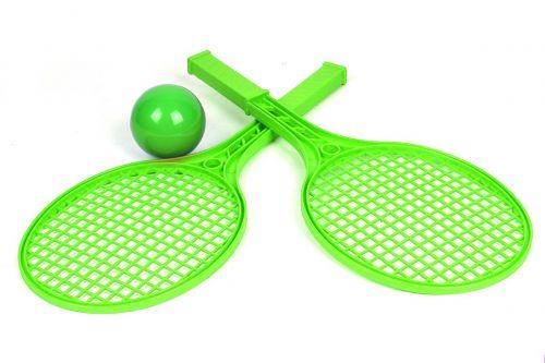 Детский набор для игры в теннис ТехноК (зеленый) - фото 1 - id-p10297904