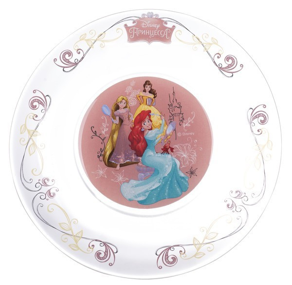 Тарелка десертная ОСЗ Disney Принцесса 19,5 см 16с1914 4ДЗ П - фото 1 - id-p8549607
