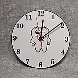 Часы настенные для стоматологии. Веселый зубик, фото 7