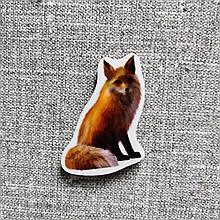 Лиса. Магнит обучающий