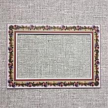 Магнитная рамка на холодильник Цветы