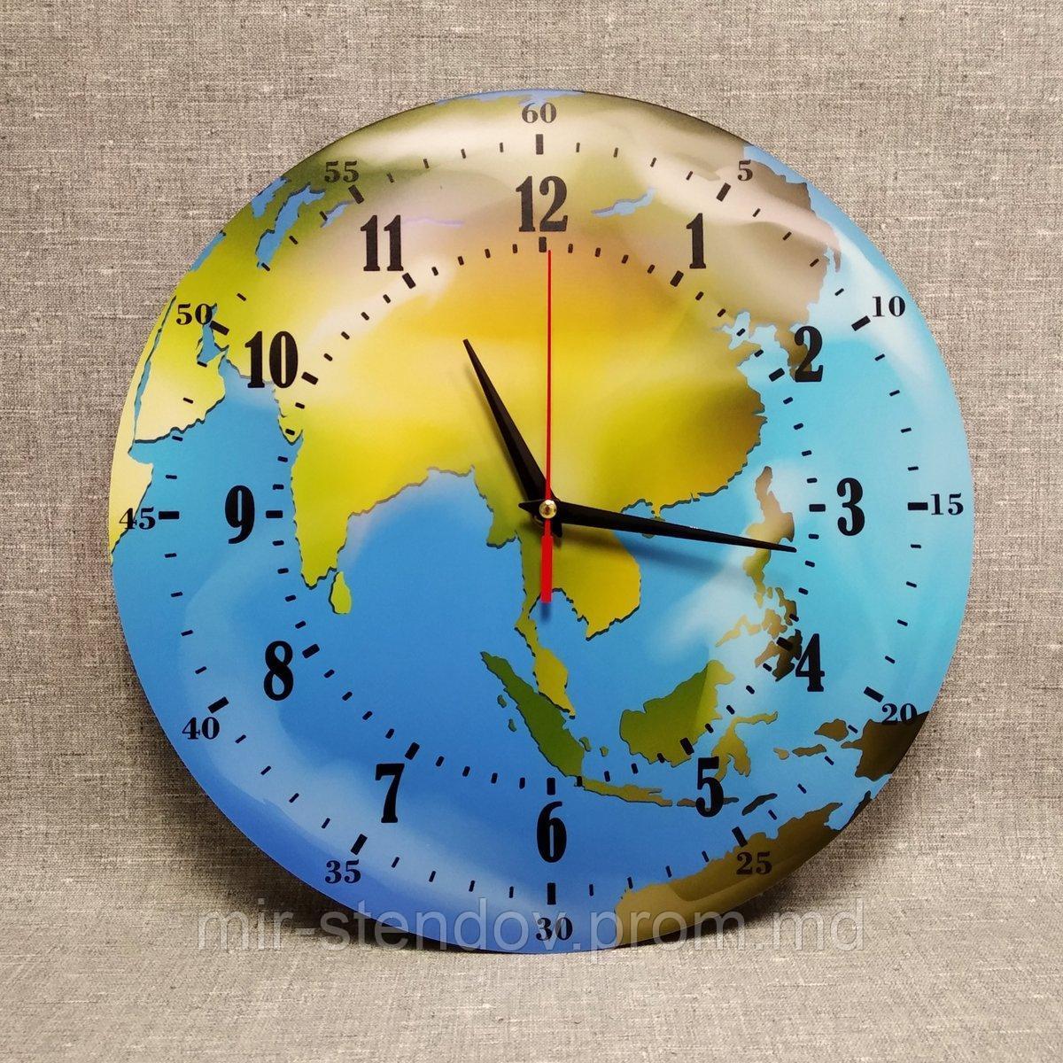 Часы Планета Земля - фото 1 - id-p9521769
