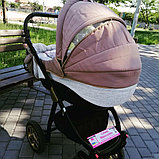 Розовый Номер на коляску с именем  "Любимая доченька..." (Мини Маус принцесса), фото 4