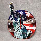 Настенные часы Америка. Статуя свободы, фото 2