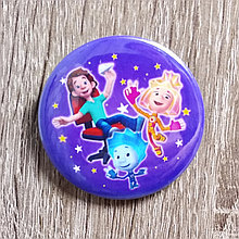 Значок металлический Фиксики