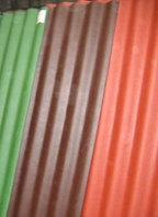 Шифер 8-ми волновой пигментированный (красный, зеленый, коричневый)