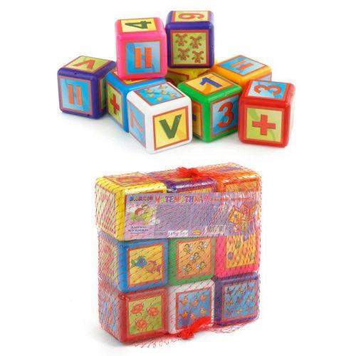 Кубики "Математика" (9 штук) - фото 1 - id-p10261141