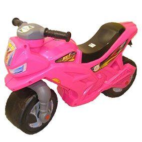 Мотоцикл 2-х колесный, розовый - фото 1 - id-p10332934
