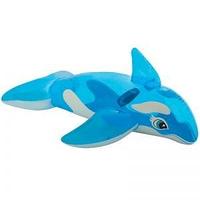 Детский надувной плотик для катания "Дельфинчик"