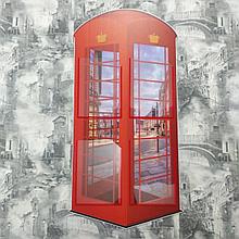 Телефонная будка. Настенная декорация