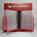 Куточок споживача для магазина на 5 кишень. Стенд-книжка, фото 7