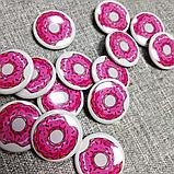 Значок сувенирный "Пончик", фото 2