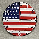 Часы настенные Флаг США, фото 2