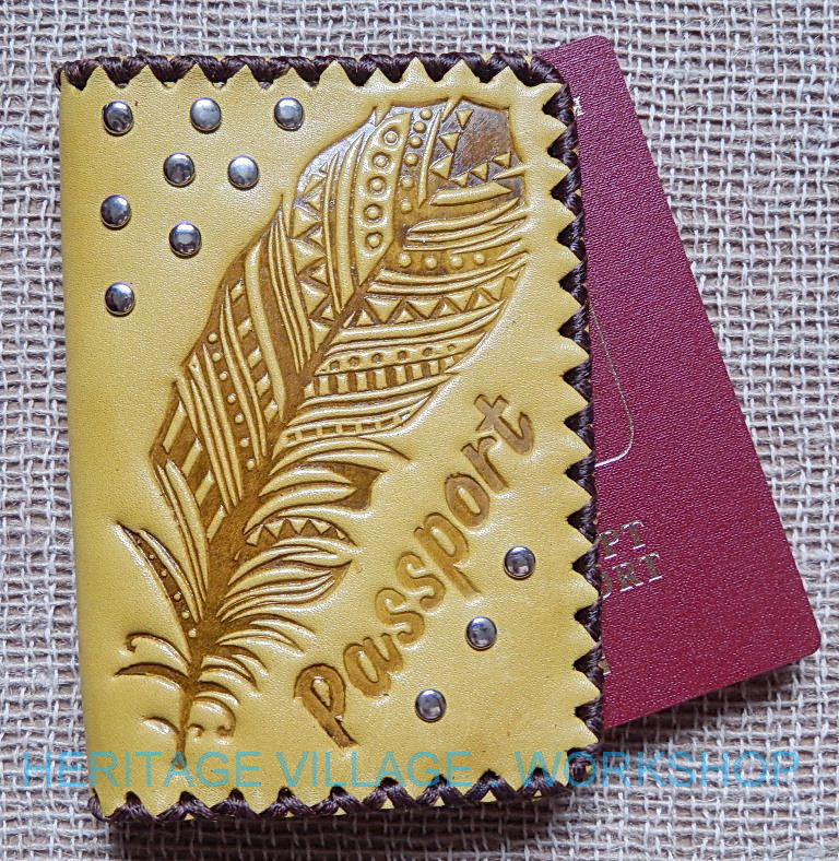 Кожаные паспортные обложки ручной работы. - фото 1 - id-p9578