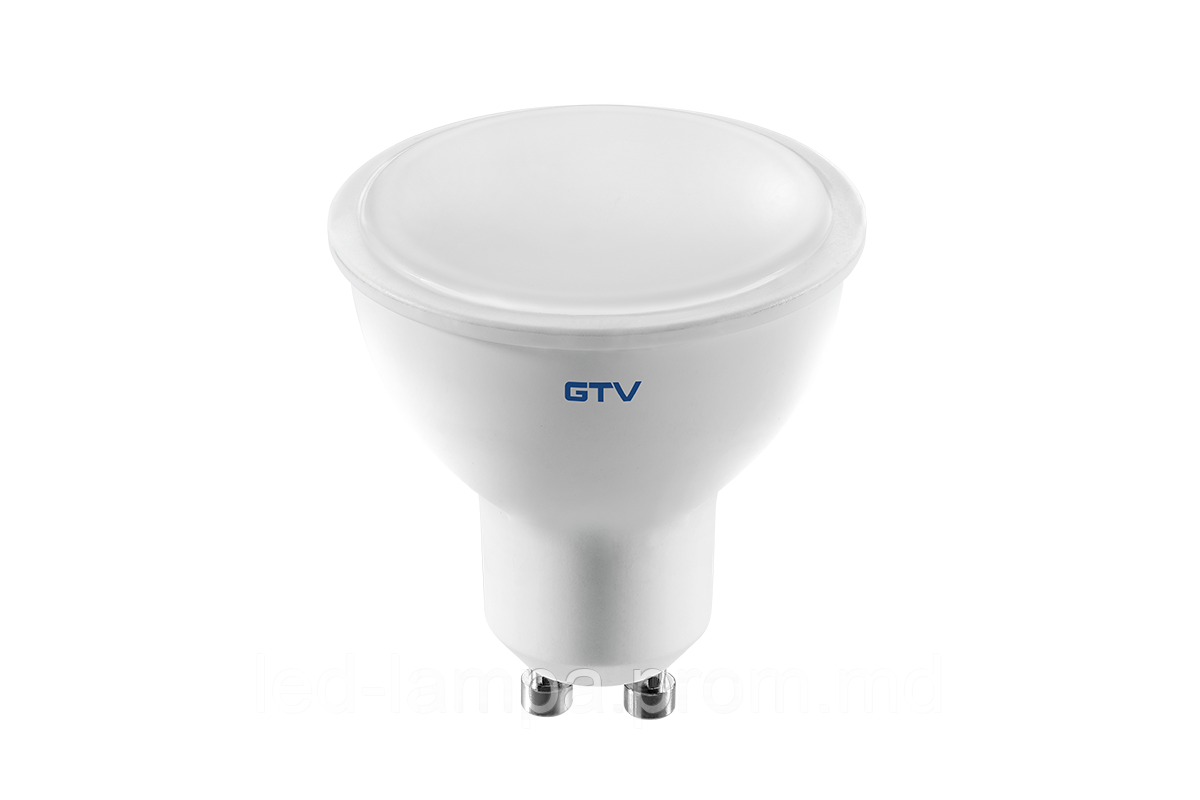 Светодиодная LED лампа GTV, 7W, 4000K, GU10, MR16, диммируемая. - фото 1 - id-p10338626