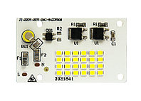 Светодиодная LED матрица 20Ватт SMD2835 24Led 220V ( встроенный драйвер ) 64*38mm Нейтральный белый