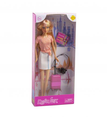 Кукла "Defa: путешественница" (в розовом) - фото 1 - id-p10338799