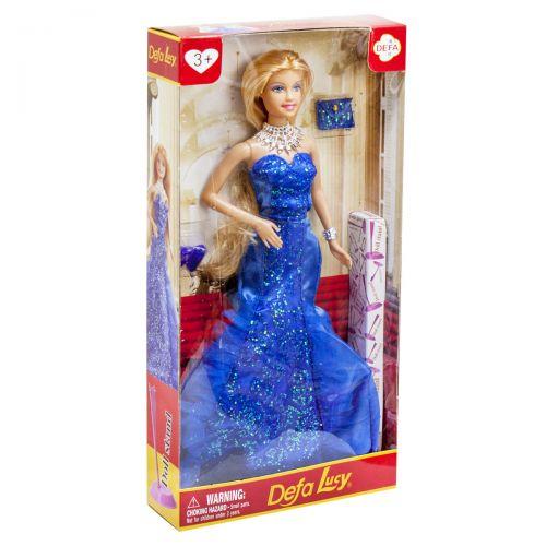 Кукла "Defa Lucy", в вечернем платье (в синем) - фото 1 - id-p10338899