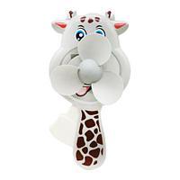 Ручной вентилятор Жираф, серый