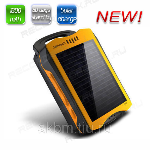 Портативный GPS трекер с солнечной батареей JT600B - фото 1 - id-p1586467