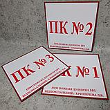 "ПК" наклейка (Пожарный кран), фото 2