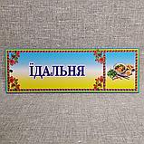 Табличка Їдальня, фото 3