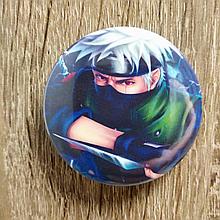 Значок металлический "Какаши Хатакэ" (Шаринган)