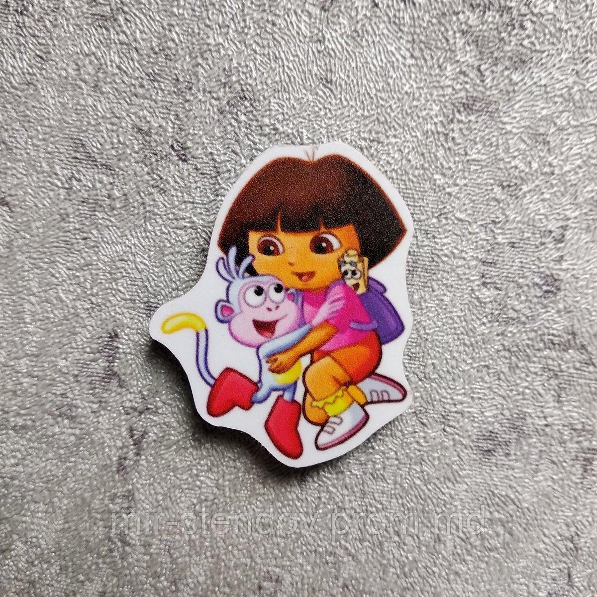 Магнитик канцелярский Даша путешественница, фото 1