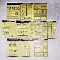 Комплект плакатов Для кабинета математики (10 шт).