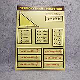 Комплект плакатов Для кабинета математики (10 шт)., фото 7