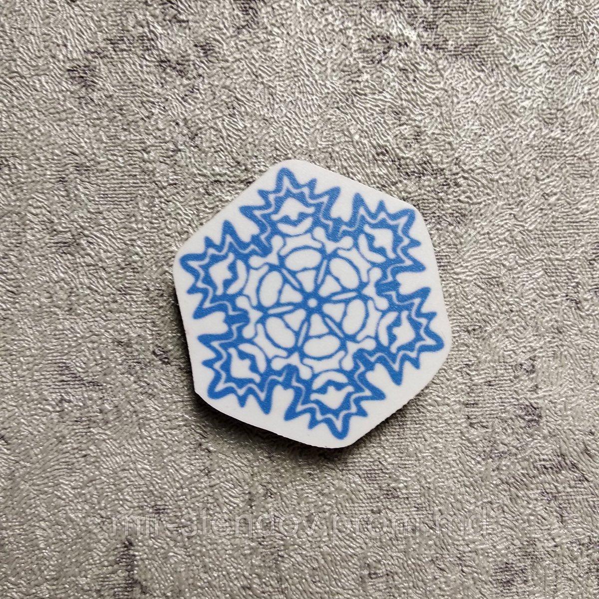 Магнитики Снежинки, фото 1