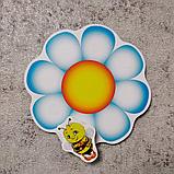 Магнитный стенд для крепления рисунков Ромашки, фото 2