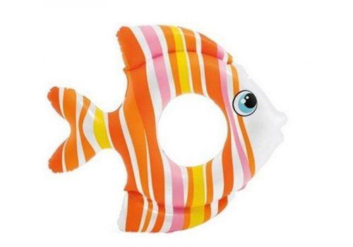Надувной круг "Тропическая рыбка" (оранжевый) - фото 1 - id-p10359951