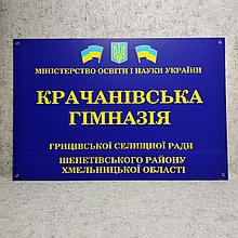 Вывеска фасадная