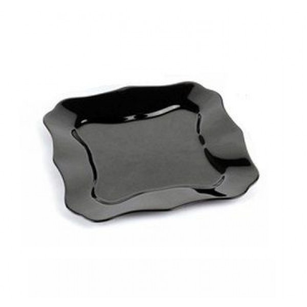 Тарелка десертная квадр. Luminarc Authentic Black 20,5 см - фото 1 - id-p5554750