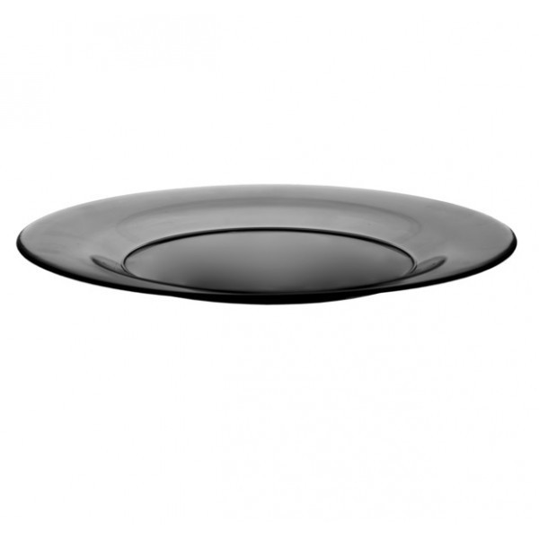 Тарелка обеденная круглая Luminarc Directoire Graphite 25 см N4789 - фото 1 - id-p8348872