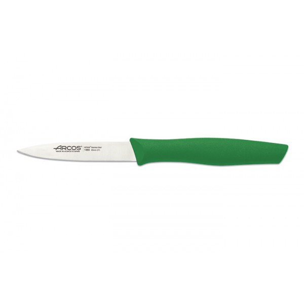 Нож для овощей Arcos Genova 8,5 см зеленый, 188521 - фото 1 - id-p5578347