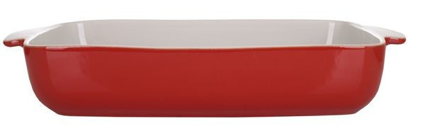 Форма прямоугольная керамическая для запекания 35х25 см красная Pyrex Signature SG35RR8 - фото 1 - id-p5562649